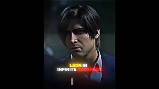 RE4 REMAKE VS INFINITE DARKNESS LEON🔥[4K] #leonskennedy #fyp #shorts #edit
