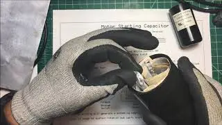 Motor starting capacitor