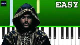 The Weeknd - Given Up On Me  (Piano Tutorial)