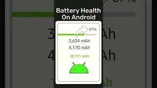 Check Android's Battery Health With This App