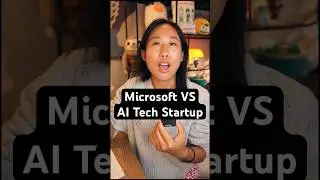 Microsoft Versus AI Startup #microsoft #startup #bigtech #corporate #ai #tech