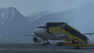 Stunning Take Off into tricky weather // LOWI // Runway 26 // A319