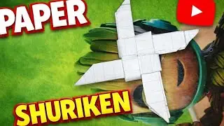 Ninja shuriken#craft #viralvideo #views attractive ninja shuriken#paper #papercrafts