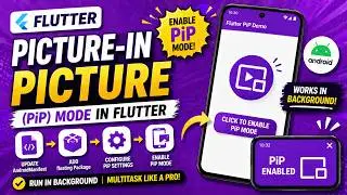 How to Add Picture-in-Picture Mode in Flutter Android App | Full Coding Guide | IT WALA