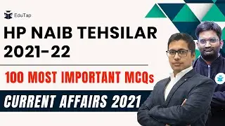 HP NT Current Affairs 2021 | Best Current Affairs Questions and Tests for Himachal Naib Tehsildar