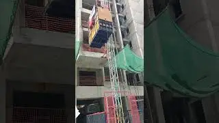 Passenger Hoist Drop Test #hsemanagementsystem #hoist #droptest