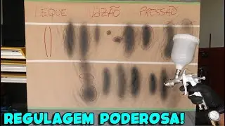 REGULAGEM PODEROSA! O QUE N&Atilde;O TE ENSINARAM SOBRE PISTOLA DE PINTURA