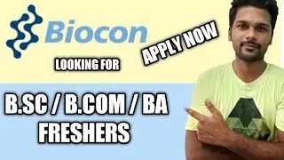 Biocon hiring freshers & experience for ASSOCIATE