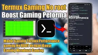 Termux Gaming No root Boost Gaming Real Android No Root Peforma Gila Banget !!