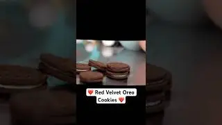 Red Velvet Oreo Cookies ❤️ Valentine&rsquo;s Day Treats