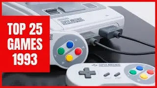 Top 25 Super Nintendo ( SNES ) Games 1993