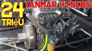 Yanmar 4t Ne86 full stainless steel bridge rig, super quality, full set 24 million / 0336.460.595