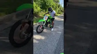 Kx80 start up #Kawasaki￼ #kx80