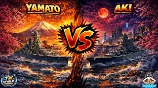 AKI vs YAMATO 😱🔥 Das ultimative DUELL | Kradonische Gefechte ⚓️ | World of Warships