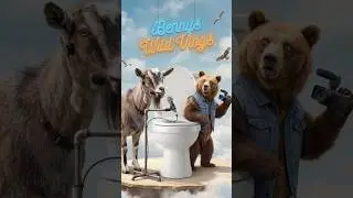 This Podcast Studio Is INSANE 🚽☁️ | Benny & Goat Short l