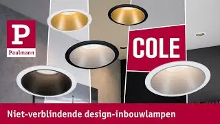 Cole &ndash; Niet-verblindende design-inbouwlampen