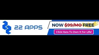 [Limited Time Only] FREE Access To 22apps &ndash; The Best New app Builder & Marketing Tool