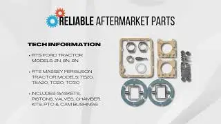 Hydraulic Pump Repair Kit Fits Massey Ferguson Fits Ford 8N 2N 9N