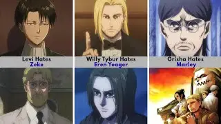 Who Hates Whom in Attack on Titan? 🤯