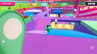 200 IQ fall guys win