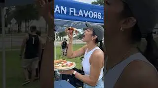 FIRST PIZZA EVENT 🍕 #shorts