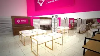 DISE&Ntilde;O INTERIOR Y DE MOBILIARIO PERSONALIZADO PARA ZAPATERIA