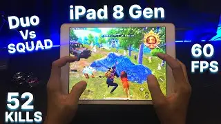52Kills 😱 iPad 8th Generation in 2024🔥| ipad 8 Gen Gameplay Duo Vs Squad |PUBG MOBILE