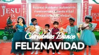 Feliz Navidad Dance by Cute Church Kids | Merry Christmas Performance 2025 @ Zion Blessing Church,