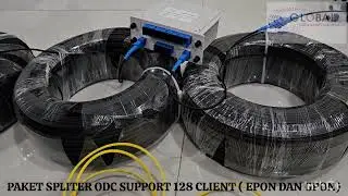 PAKET SPLITER ODC SUPPORT 128 CLIENT ( EPON DAN GPON)