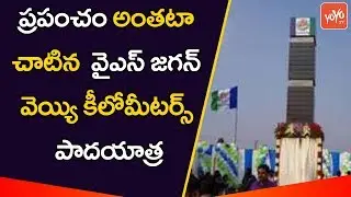 YS Jagan PrajaSankalpa Yatra Reached 1000-km Milestone | Walk with Jagan| YSRCP | YOYO TV Channel