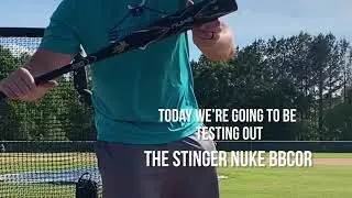Testing the Stinger NUKE BBCOR Baseball Bat, Review