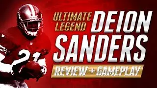 MUT 25 Card Review: ULTIMATE LEGEND DEION SANDERS Review in Madden 25 Ultimate Team