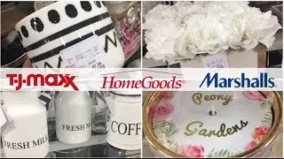 Shop With Me 2017 at Homegoods Marshalls Home Decor Summer  Spring -- 09