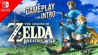 THE LEGEND ZELDA BREATH OF THE WILD 2023 | GAMEPLAY INTRO | 1080P 60FPS