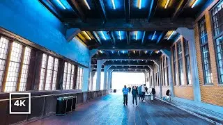 Winter NYC Highline Walk Tour | 3D Audio [4K]