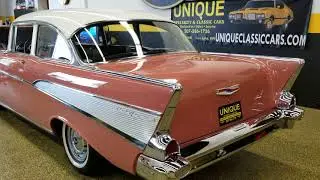 1957 Chevrolet Bel Air 2 door 1 family owned for sale