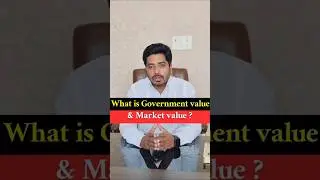 What is Govt value and Market value of land? #realestate #property #telangana #plot #maheshwaram
