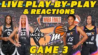 Las Vegas Aces vs Phoenix Mercury  | Live Play-By-Play & Reactions
