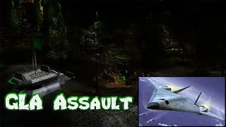 C&C Contra X Beta Airforce Generals Challenge #4 vs GLA Assault General [Hard]