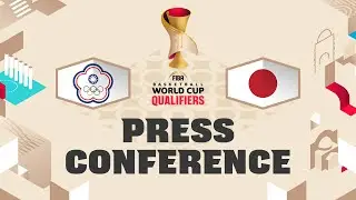 Chinese Taipei v Japan - Press Conference | FIBA Basketball World Cup 2027 Asian Qualifiers