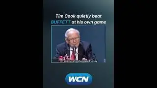 Tim Cook quietly beat BUFFETT at his own game #timcook #apple #buffett #warrenbuffett #berkshire