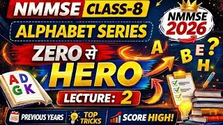 Alphabet series (वर्णमाला श्रृंखला) ll Complete Alphabet series Lecture 2 Reasoning by Nitish Rana