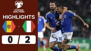 Moldova vs Italy | 0-2 | Highlights | World Cup Qualifiers 2026
