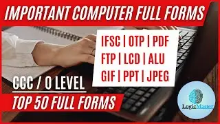 Computer Full Forms | 50 Most Important Computer Full Forms | Top Computer Related Full Forms | #ccc