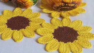 Crochet Easy Table Runner Tutorial !!