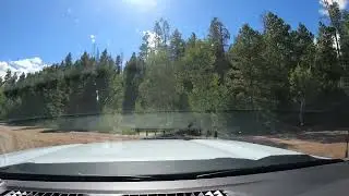 Flaming Gorge to Henrys Fork Trailhead Uinta Mountains 7/8