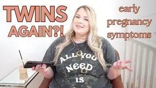 I'M PREGNANT with TWINS AGAIN!?! | Signs YOU might be pregnant with TWINS!