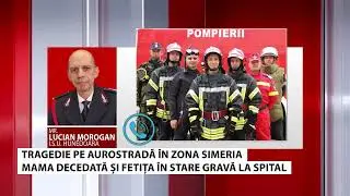 Tragedie pe autostradă în zona Simeria: mamă decedată, fetiță în stare gravă