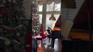 Ella playing Canon in D 2022 Piano Recital