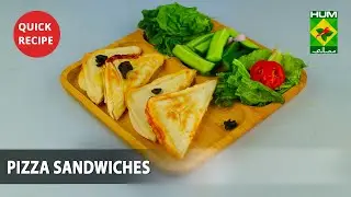 Pizza Sandwiches Recipe - Delicious Sandwich Recipe | Quick Recipes | Masala TV | RidaAftab